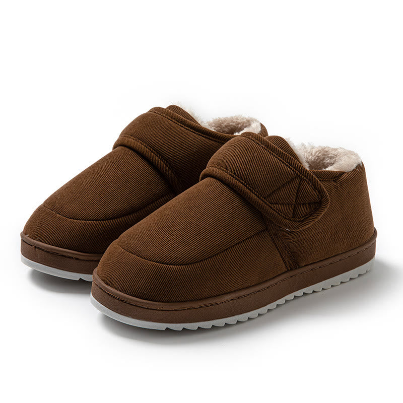 Chaussons d'intérieur d'hiver grande taille - Café - EU44-45 (US10-11) - image 12