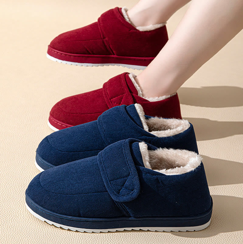 Chaussons d'intérieur d'hiver grande taille - image 4