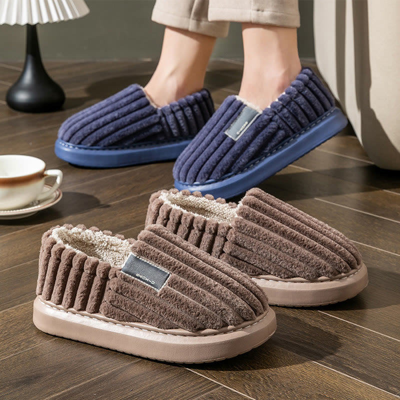 Chaussons d'hiver en peluche grande taille - image 2