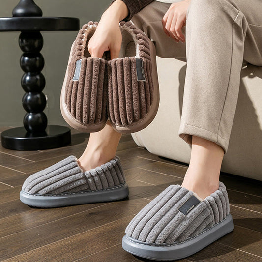 Chaussons d'hiver en peluche grande taille - image 0