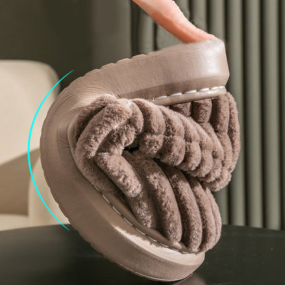 Chaussons d'hiver en peluche grande taille - image 8