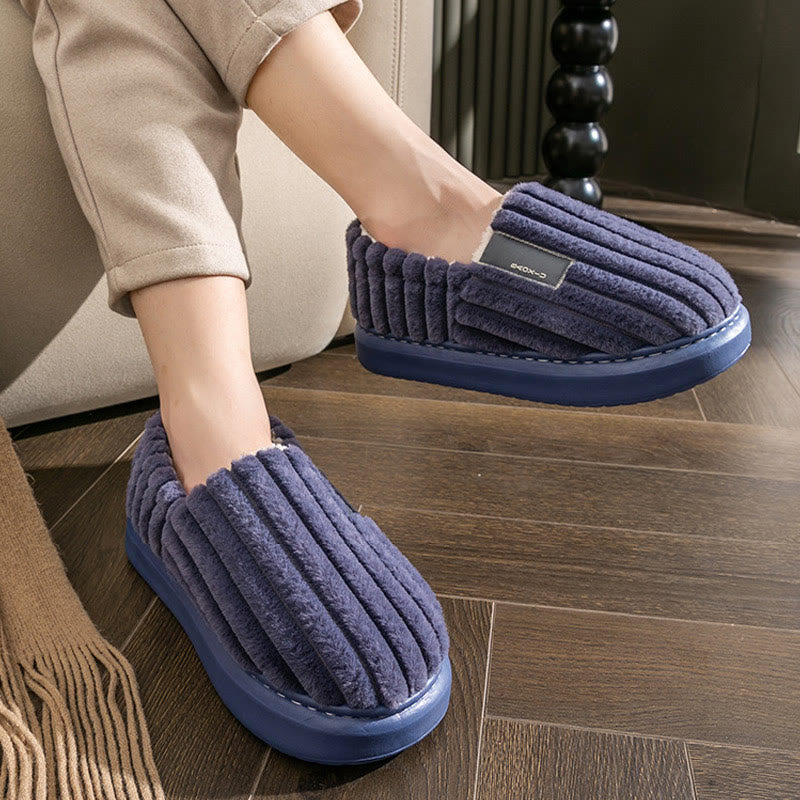 Chaussons d'hiver en peluche grande taille - image 7