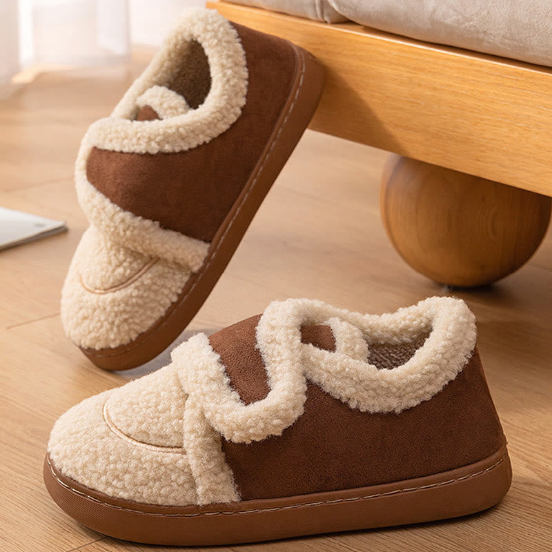 Chaussons Velcro Vintage - image 3