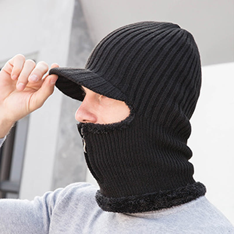 Ensemble bonnet et gants zippés 2 en 1 - image 5