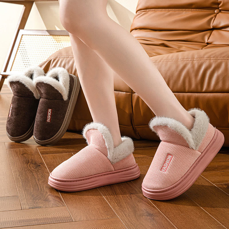 Chaussons chauds et doux pour la peau grande taille - image 0