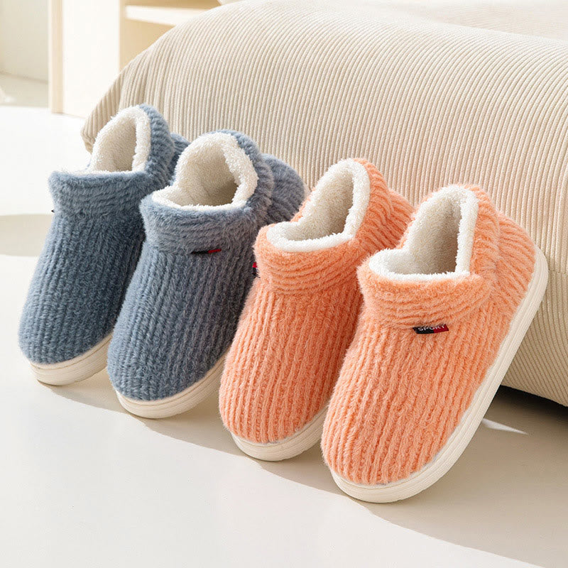 Chaussons confortables couleur bonbon grande taille - image 3