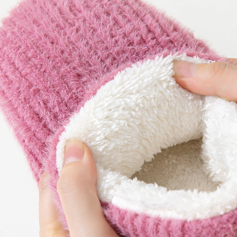 Chaussons confortables couleur bonbon grande taille - image 5