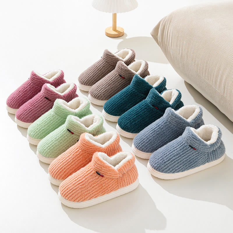 Chaussons confortables couleur bonbon grande taille - image 7