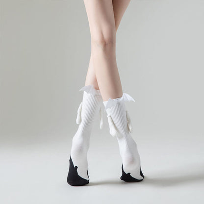 Chaussettes courtes à attraction magnétique fantôme grande taille (2 paires) - image 5
