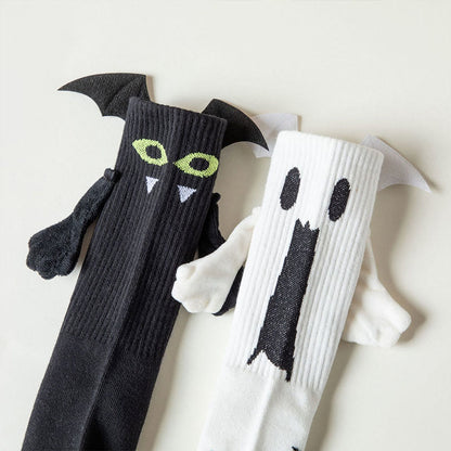Chaussettes courtes à attraction magnétique fantôme grande taille (2 paires) - image 11