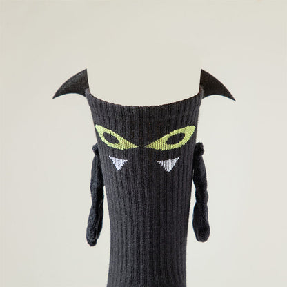 Chaussettes courtes à attraction magnétique fantôme grande taille (2 paires) - Noir - EU36-44 (US3-10) - image 9