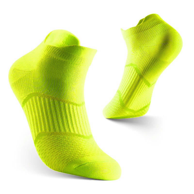 Chaussettes de compression à séchage rapide pour la cheville, grande taille (8 paires) - Vert - EU37-45 (US4-11) - image 7