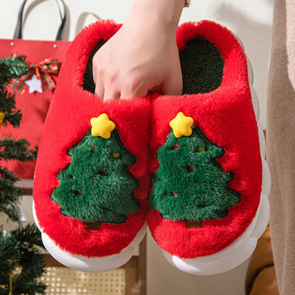 Chaussons sapin de Noël grande taille - image 3