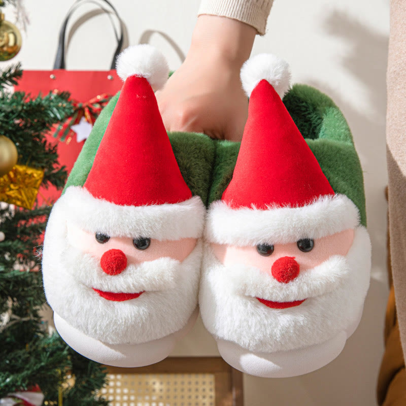 Chaussons Père Noël grande taille - image 3