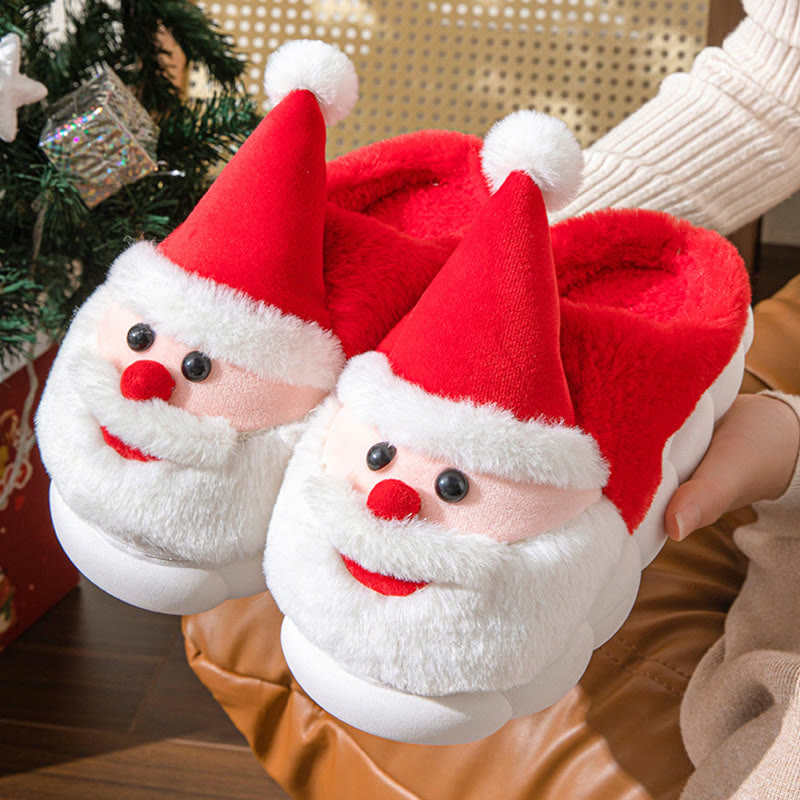 Chaussons Père Noël grande taille - image 2