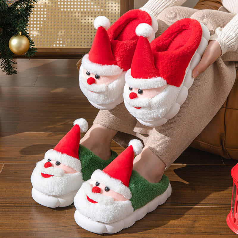 Chaussons Père Noël grande taille - image 1