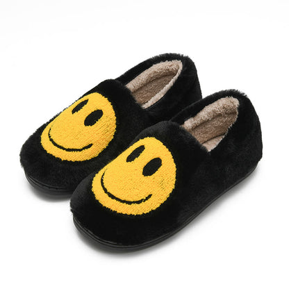 Chaussons colorés grande taille à motif smiley - Noir - EU50-51 (US15-16) - image 13
