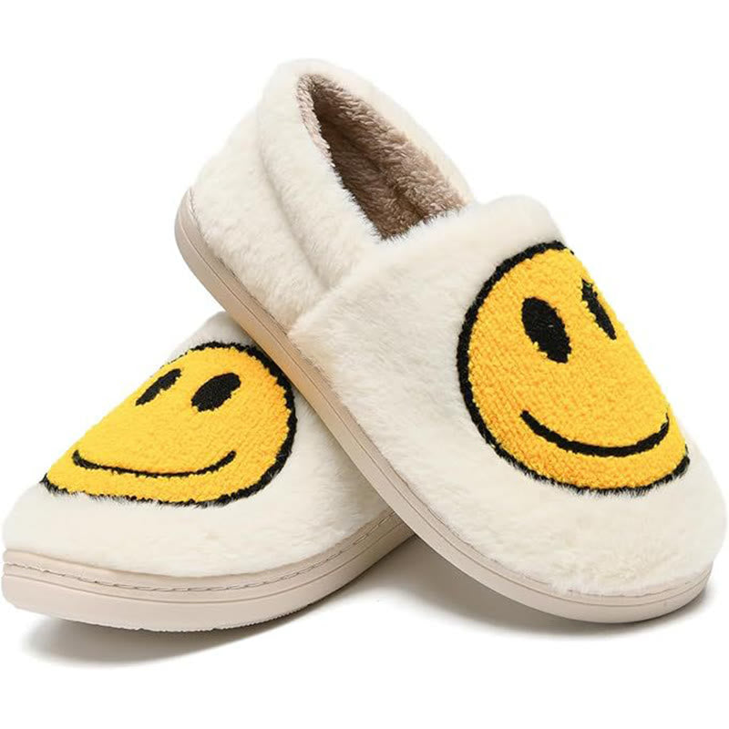 Chaussons colorés grande taille à motif smiley - image 12
