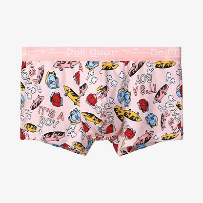 Boxers roses grande taille (lot de 4)
