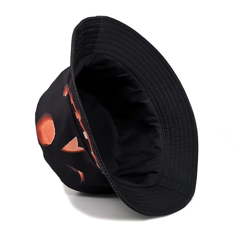Chapeau seau citrouille d'Halloween grande taille - image 3