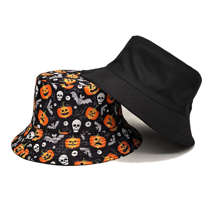 Chapeau bob Jack-O'-Lantern effrayant grande taille - image 2