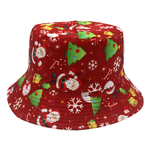 Chapeau bob de Noël grande taille - Rouge - Taille unique - image 1