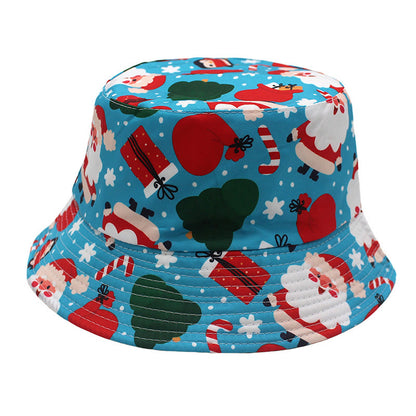 Chapeau bob de Noël grande taille - Bleu - Taille unique - image 7