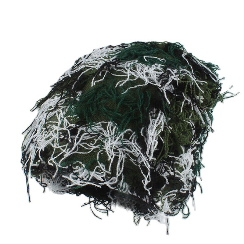 Bonnet tricoté unisexe grande taille - Vert armée - Taille unique - image 3