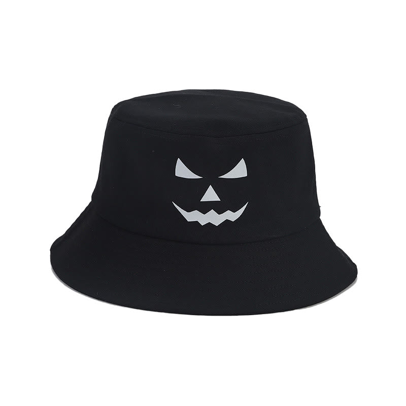 Chapeau bob grande taille à motif d'horreur noctilucous - image 7