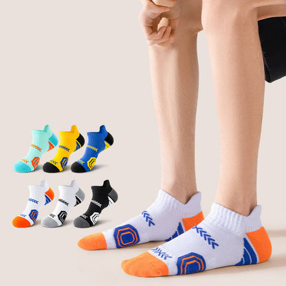 Chaussettes de compression anti-décoloration grande taille (6 paires)