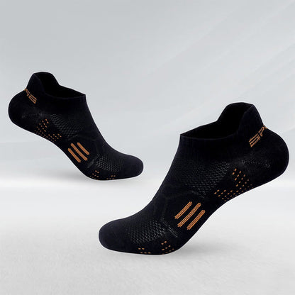 Chaussettes de compression classiques en maille (7 paires) - Noir - EU37-40 (US4-7) - image 1