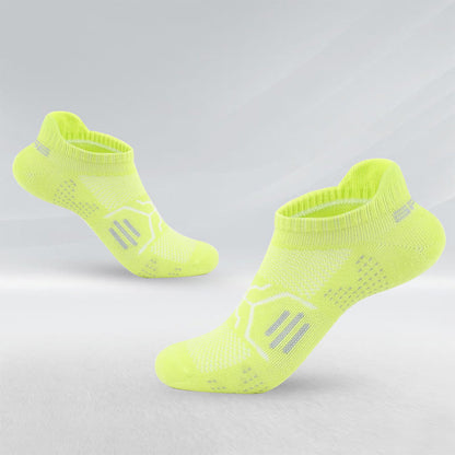 Chaussettes de compression classiques en maille (7 paires) - Vert fluorescent - EU37-40 (US4-7) - image 5
