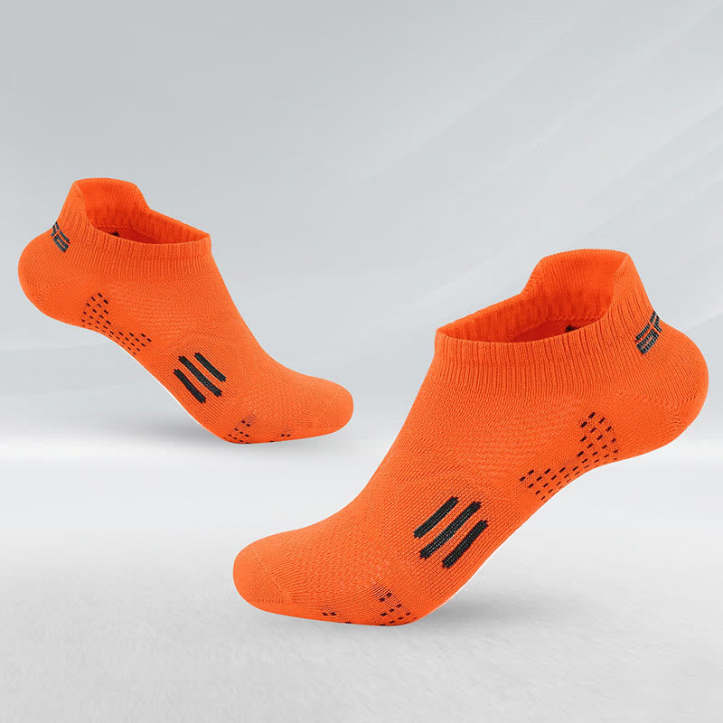 Chaussettes de compression classiques en maille (7 paires) - Orange - EU37-40 (US4-7) - image 2
