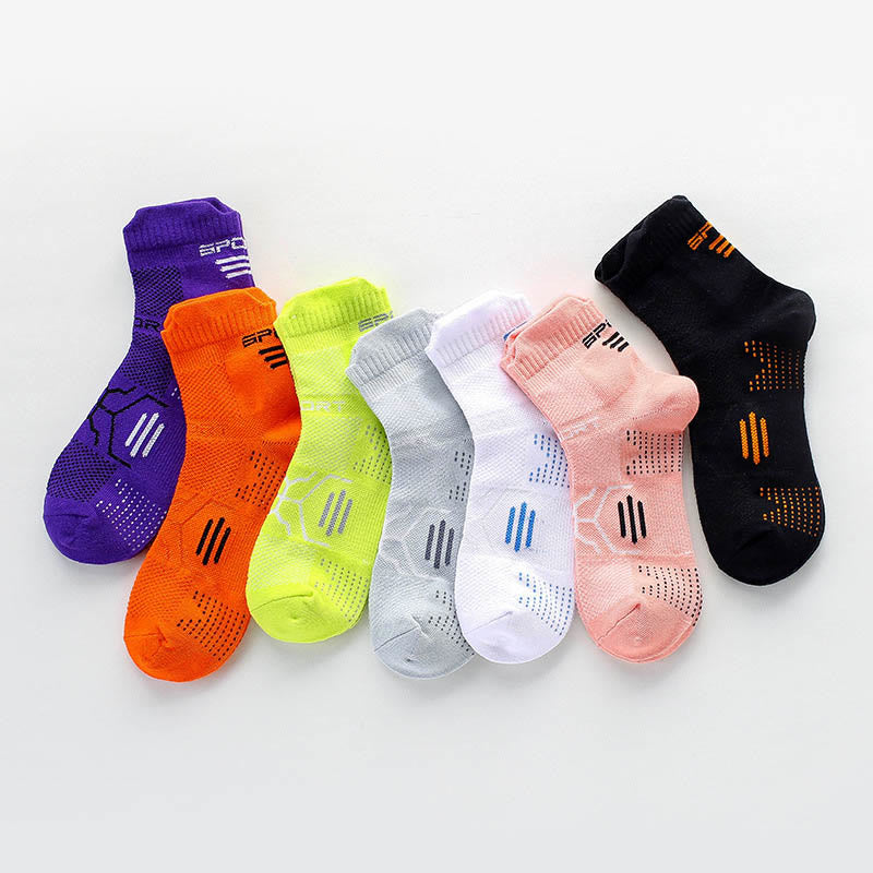 Chaussettes de compression couleur bonbon (7 paires) - image 1