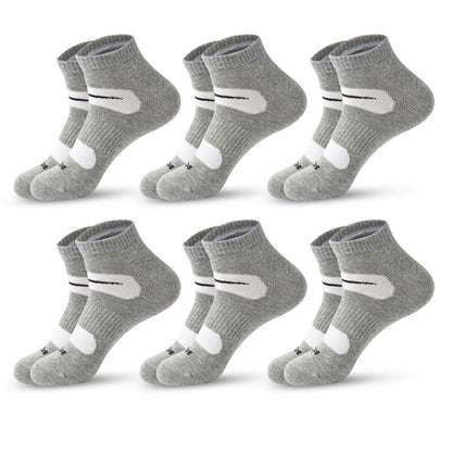 Chaussettes de compression cyclistes (6 paires) - Gris clair - EU39-45 (US6-11) - image 5