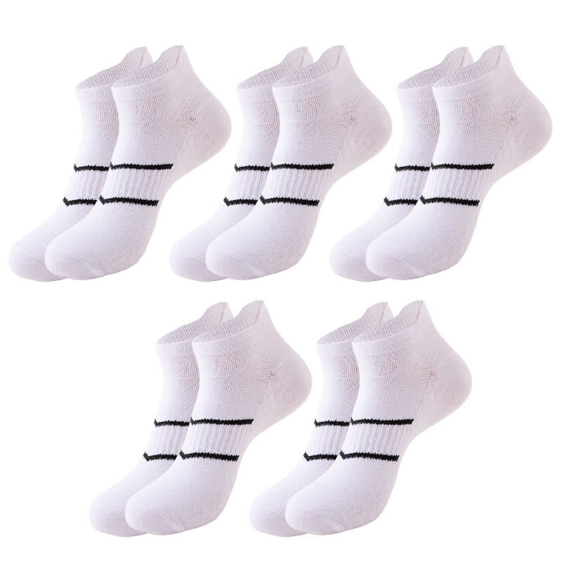 Chaussettes de compression Two Bars Quarter (10 paires) - Blanc - EU39-45 (US6-11) - image 12