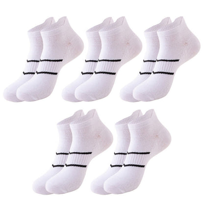 Chaussettes de compression Two Bars Quarter (10 paires) - Blanc - EU39-45 (US6-11) - image 12