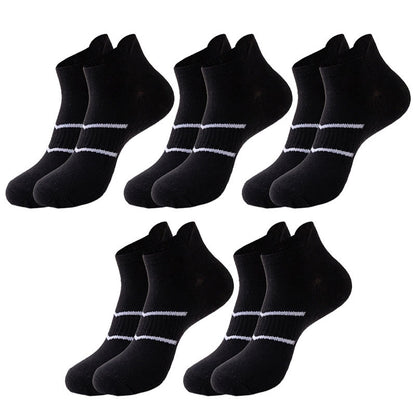 Chaussettes de compression à deux barres, grande taille (10 paires)