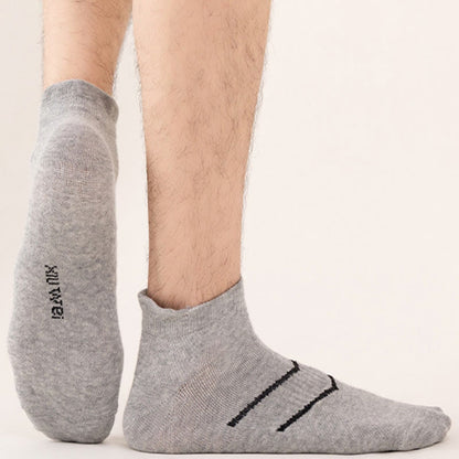 Chaussettes de compression à deux barres, grande taille (10 paires)
