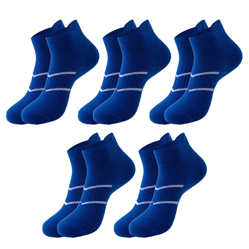 Chaussettes de compression Two Bars Quarter (10 paires) - Bleu - EU39-45 (US6-11) - image 10