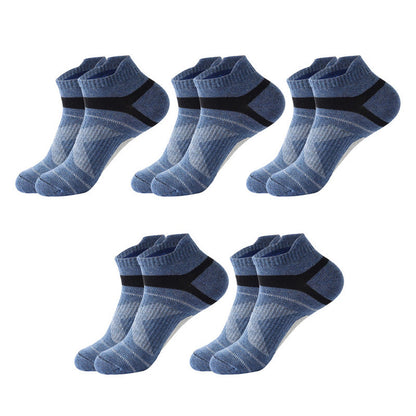 Chaussettes de compression à la cheville grande taille (10 paires)