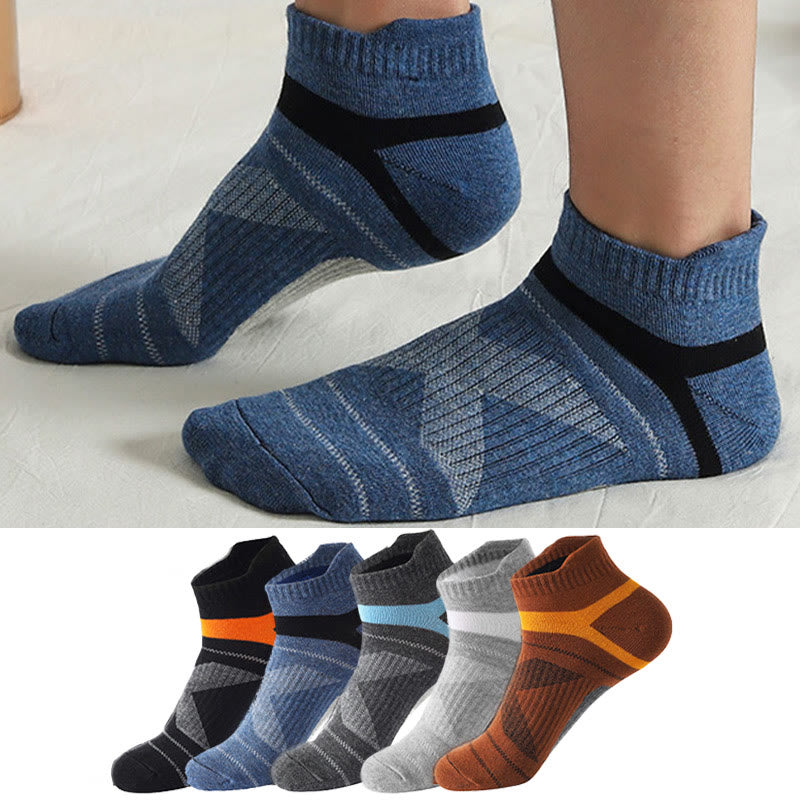 Chaussettes de compression tendance pour chevilles (10 paires) - Multicolore - EU39-45 (US6-11) - image 0