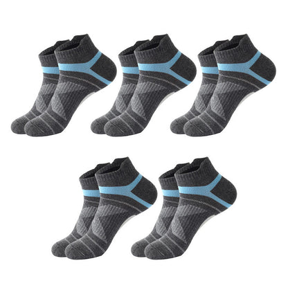 Chaussettes de compression tendance pour chevilles (10 paires) - Gris foncé - EU39-45 (US6-11) - image 8