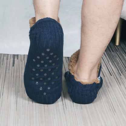 Chaussons-chaussettes tricotés épais grande taille - image 3