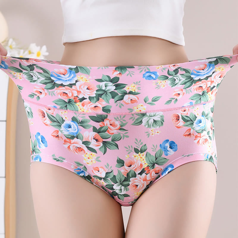 Culottes florales douces grande taille (lot de 5)
