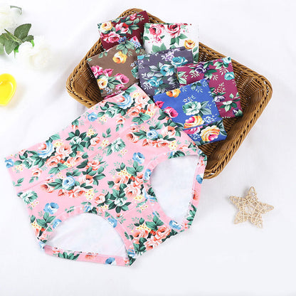 Culottes florales douces grande taille (lot de 5)