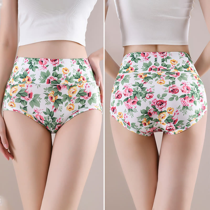 Culottes fleuries douces (paquets de 5) - image 4