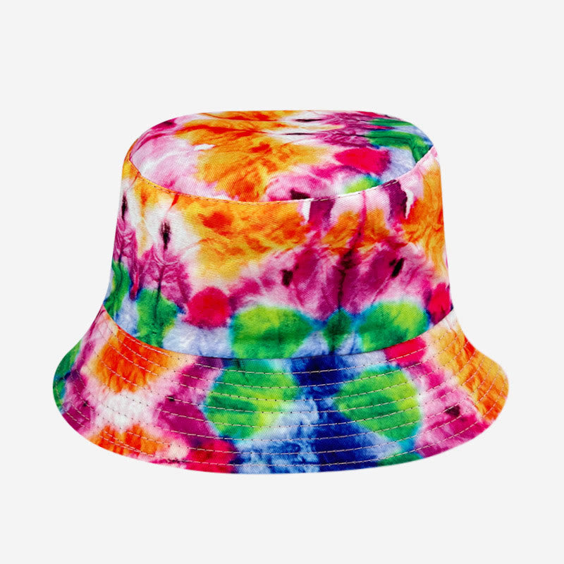 Chapeau bob tie-dye grande taille tendance - B - Taille unique - image 1