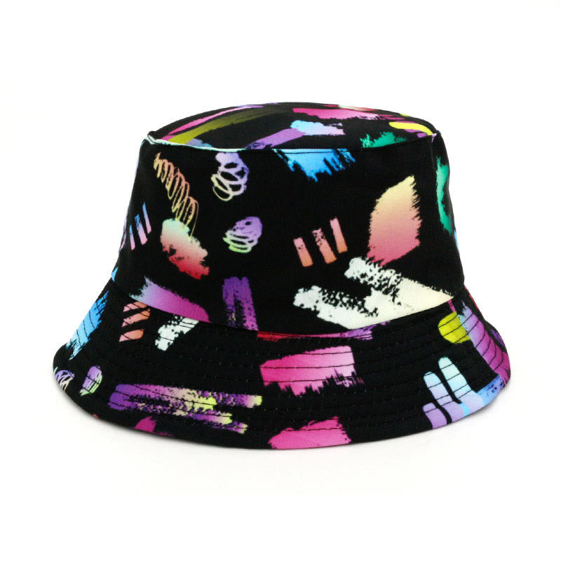 Chapeau bob imprimé spécial grande taille - D - Taille unique - image 3
