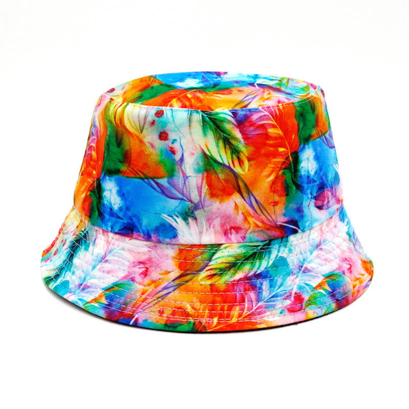 Chapeau bob imprimé spécial grande taille - E - Taille unique - image 4